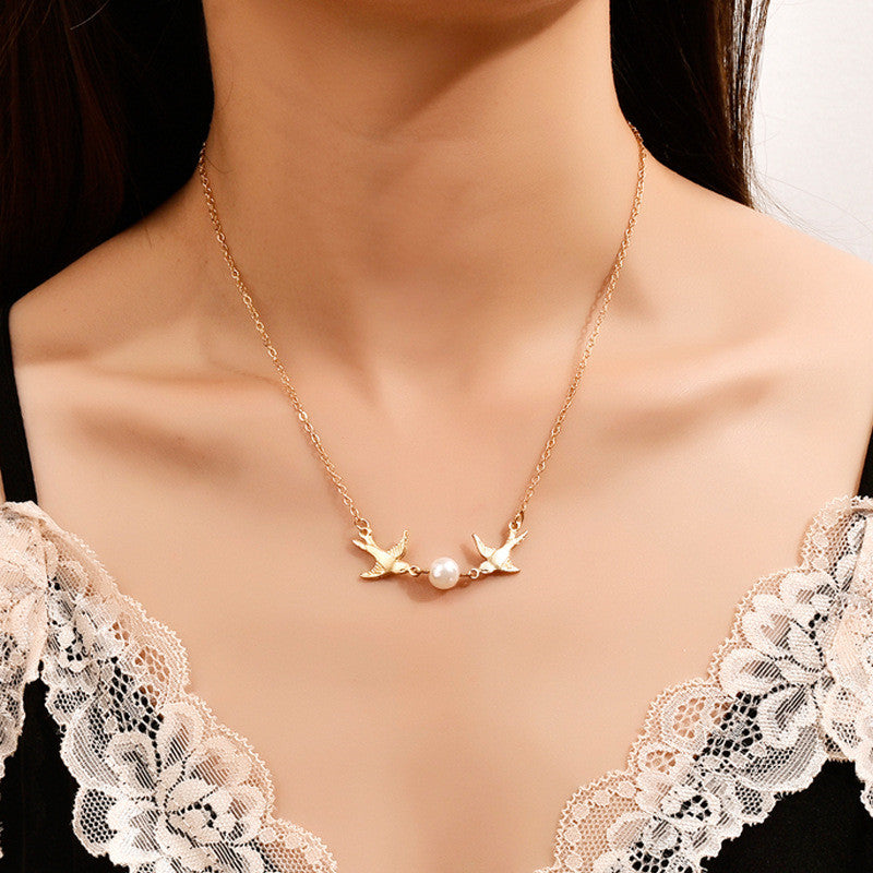 Lovebird Pendant Necklace