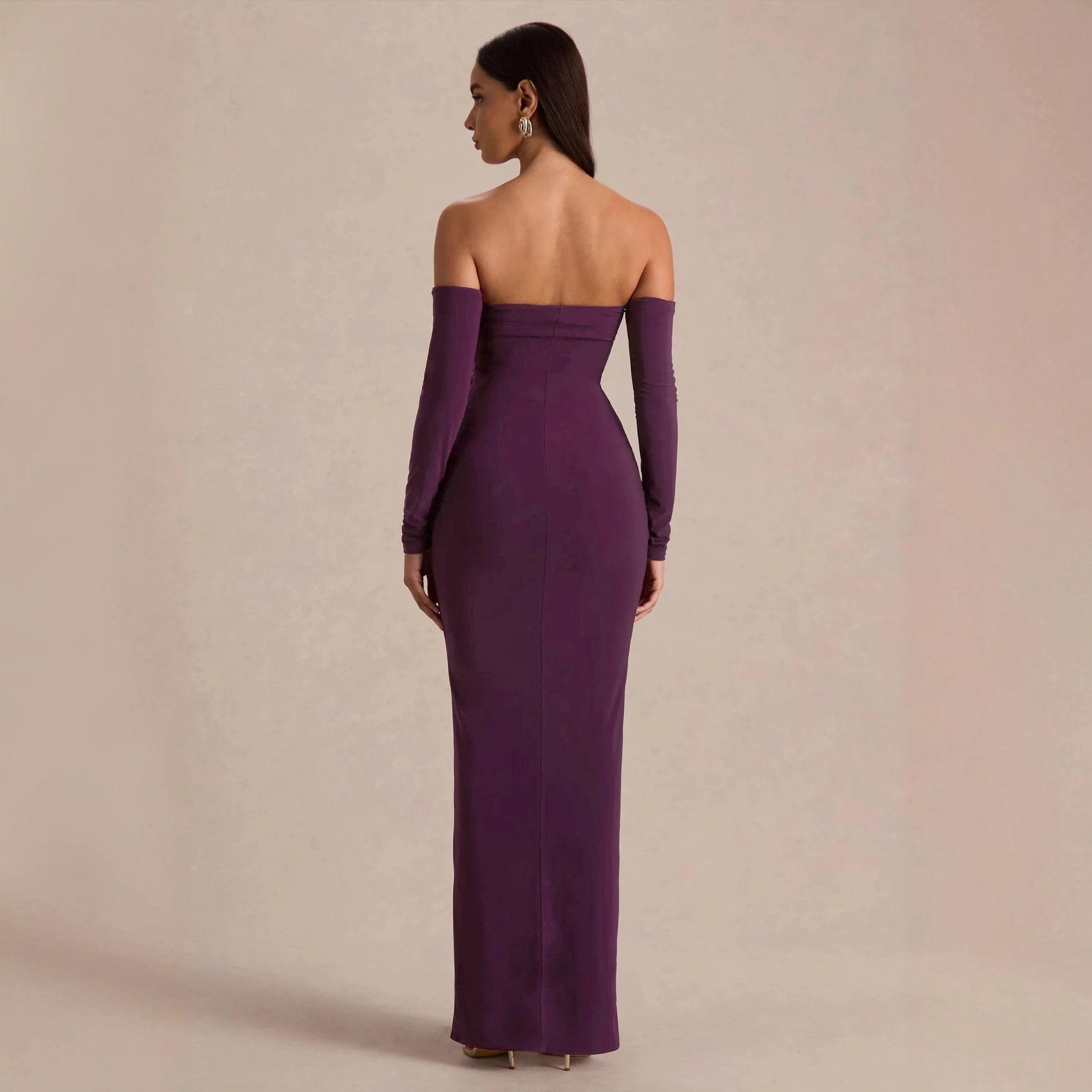 Balandra Strapless Pleated Dress