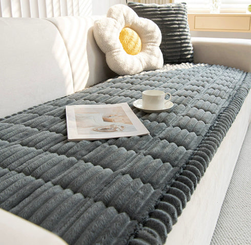 Plush Pet Sofa Protector Pad