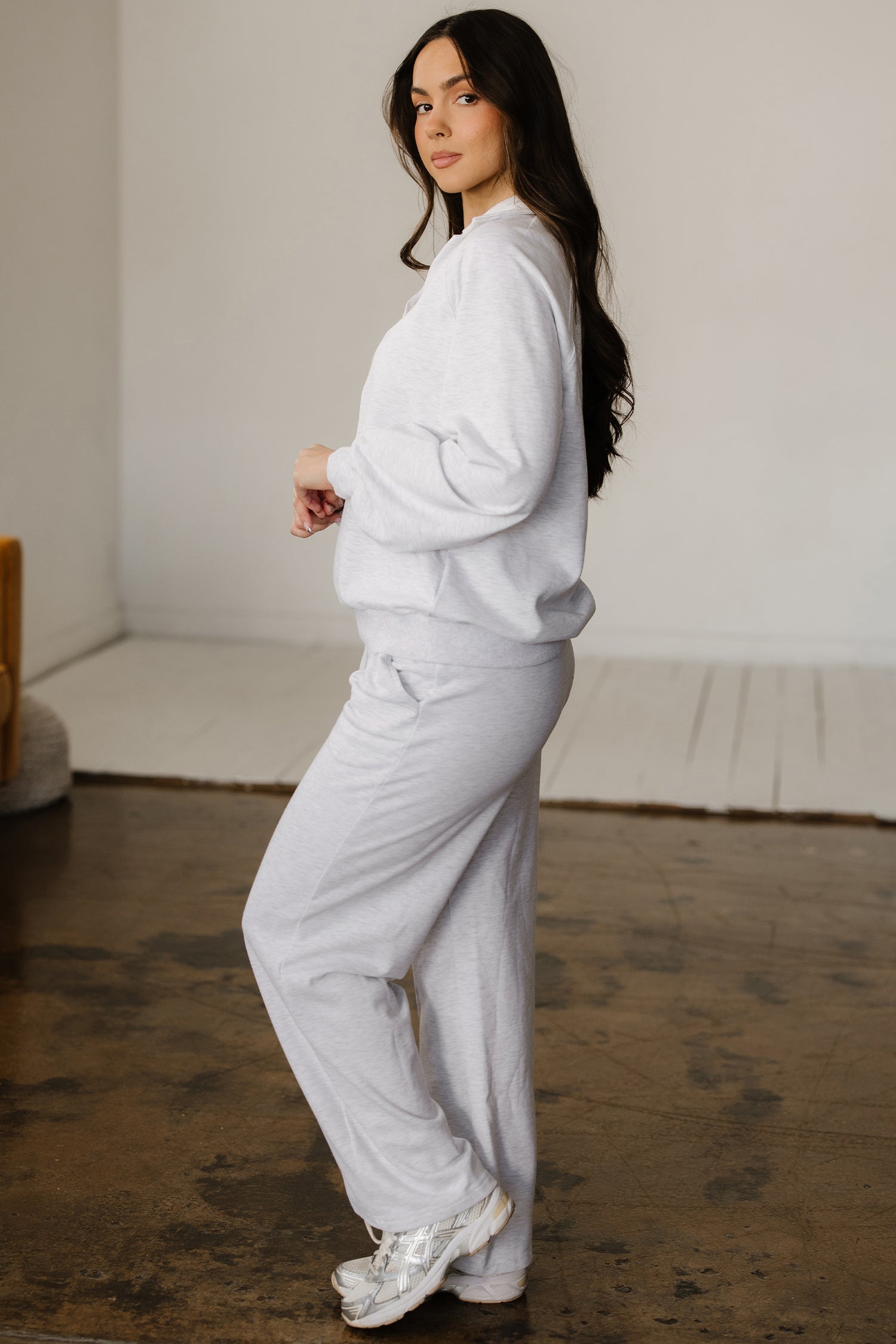 Classic V-Neck Pullover Sweatsuit