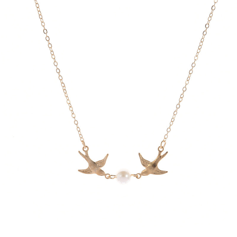 Lovebird Pendant Necklace