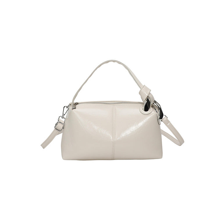 Solid Color Lightweight Shoulder Bag