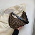 Leopard Print Small Shoulder Bag