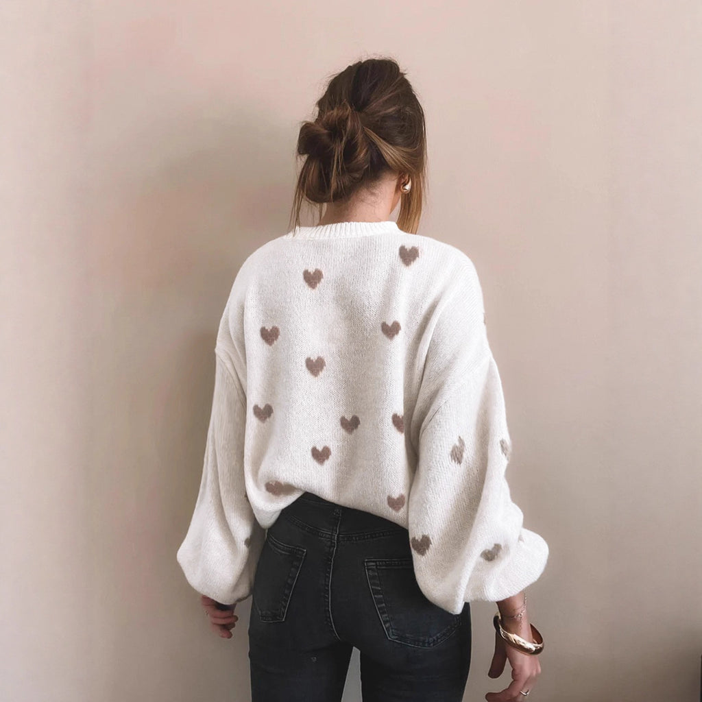 Mini Heart Valentine Sweater