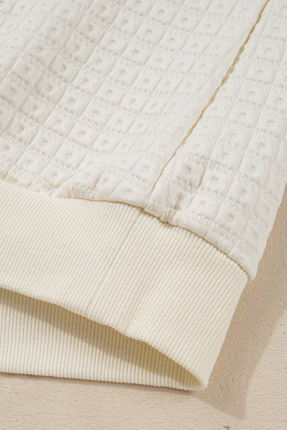 Textured Collared Sweater