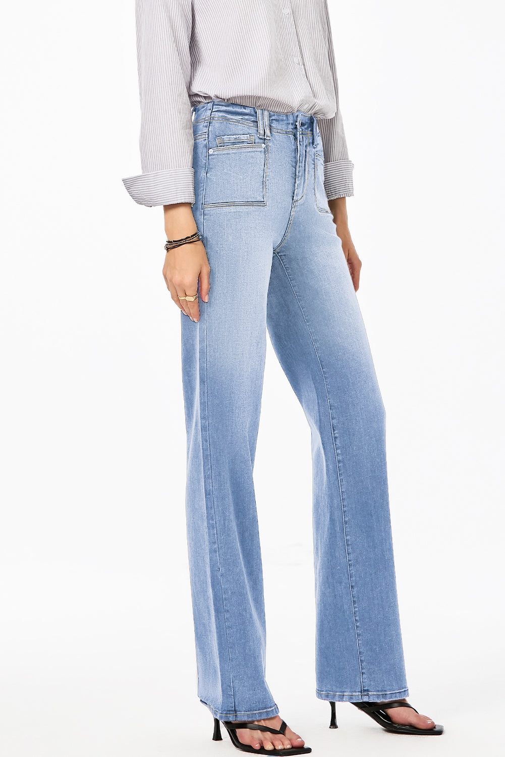 Beau Blue Cropped Jeans