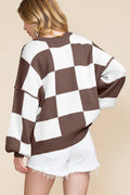 Clifden Checkered Sweater