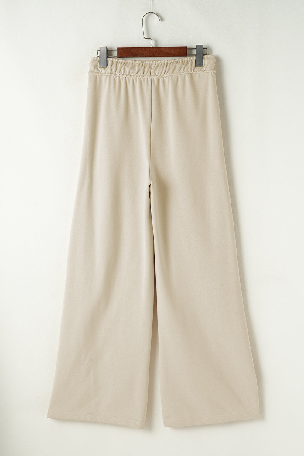 Apricot Drawstring Casual Pants