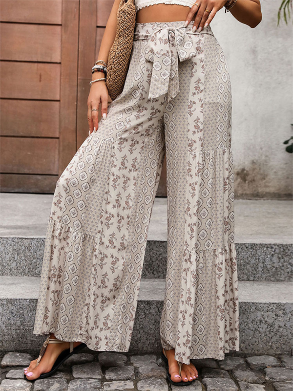 Flowy Printed Boho Pant
