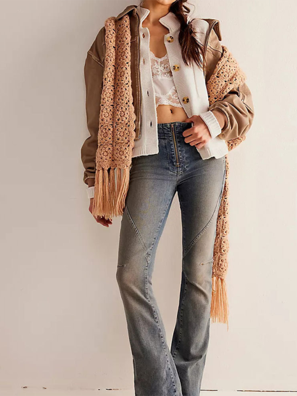 Knit Button Up Cardigan