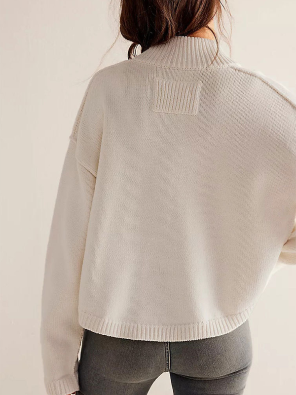 Knit Button Up Cardigan