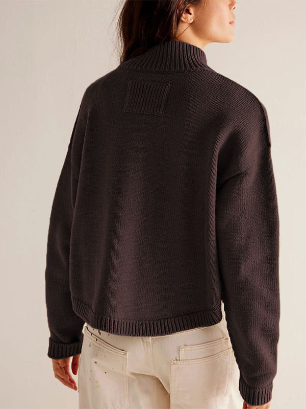 Knit Button Up Cardigan